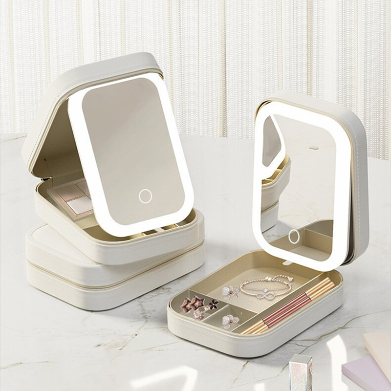 Miroir de maquillage à LED