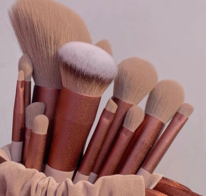 Set 13 Pinceaux Maquillage Pro – Teint & Yeux