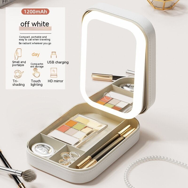 Miroir de maquillage à LED